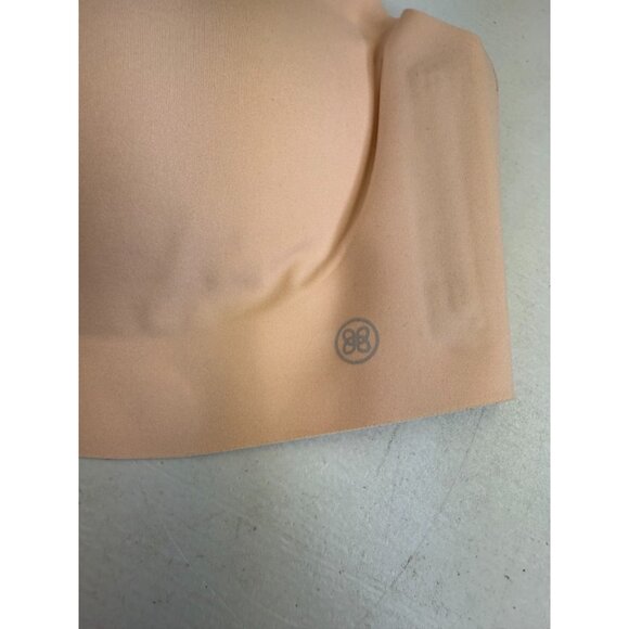 Honeylove SoftForm Bra Medium 36 B/C Sand Nude Beige Wireless V-Neck LWBR0102 - Picture 2 of 5